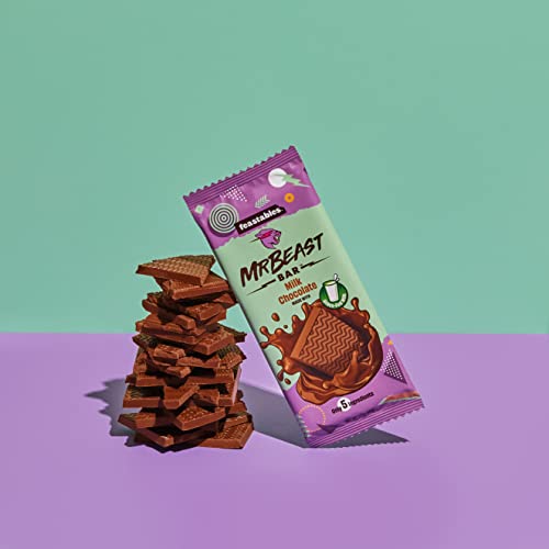Feastables MrBeast Milk Chocolate Bars - Made with Grass-Fed Milk Chocolate and Organic Cocoa. Only 5 Ingredients, 10 Count - Image 4