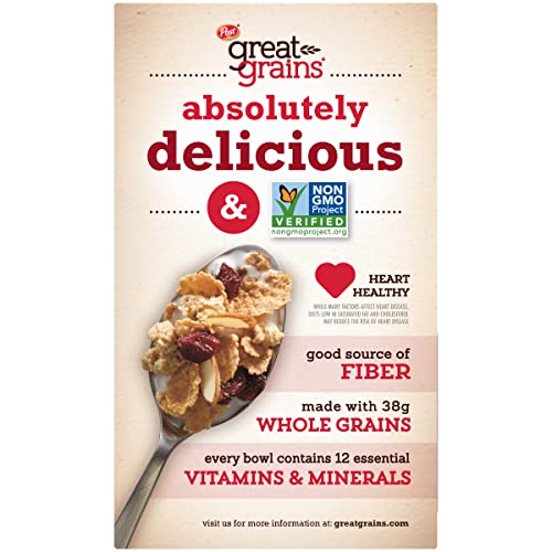 POST GREAT GRAINS CRANBERRY ALMOND CRNCH RTE CEREAL CRANBERRY ALMOND CRUNCH FLAKE AND CLUSTER BOX 14 OUNCES 1 - Image 10