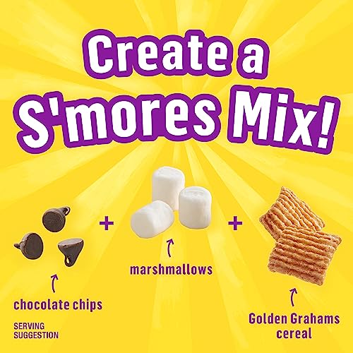 Golden Grahams Breakfast Cereal, Graham Cracker Taste, Whole Grain, Family Size, 18.9 oz - Image 5