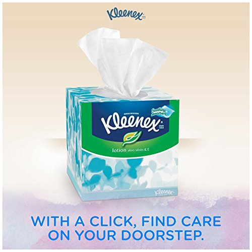 Kleenex Facial Tissues with Lotion, 120 ct, 4 Pack - Image 5