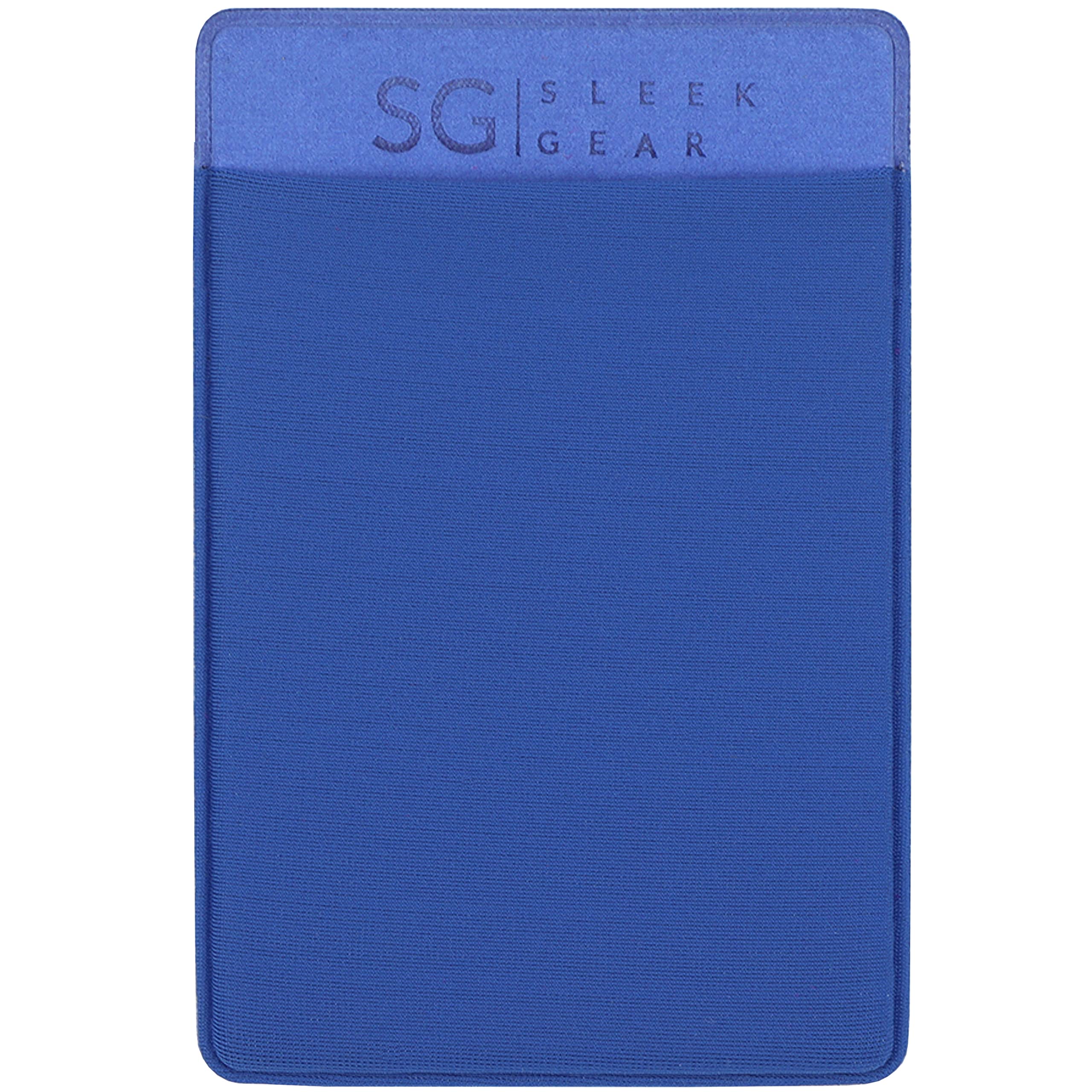 Sleek Gear Slim Wallet for Men & Women, Minimalist Wallet, Thin Wallet, Card Holder, Business Card Holder, Credit Card Wallet, ID Holder, Front Pocket Wallet with 2 Card Slots (Blue)